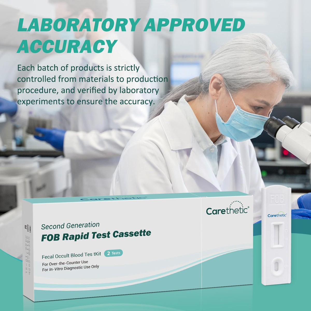 Immunochemical Fecal Occult Blood Screening Kit 2 Pack P91110