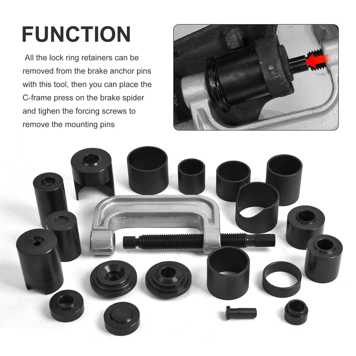 21PCS Ball Joint Press Kit N323502