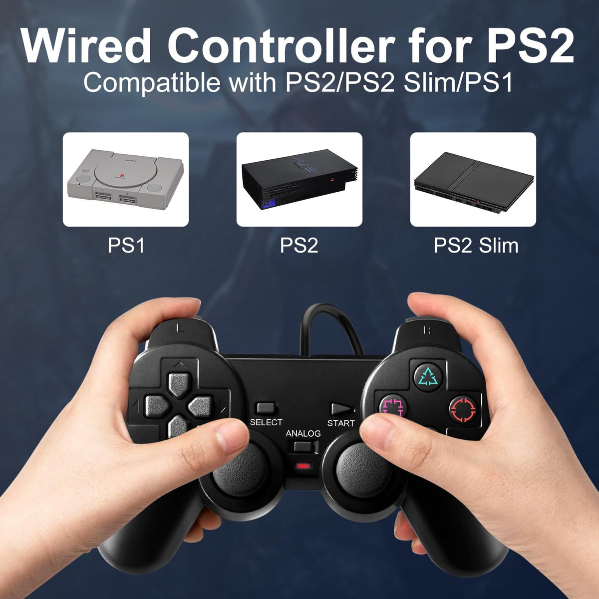 2 Pack Wired Controller F909
