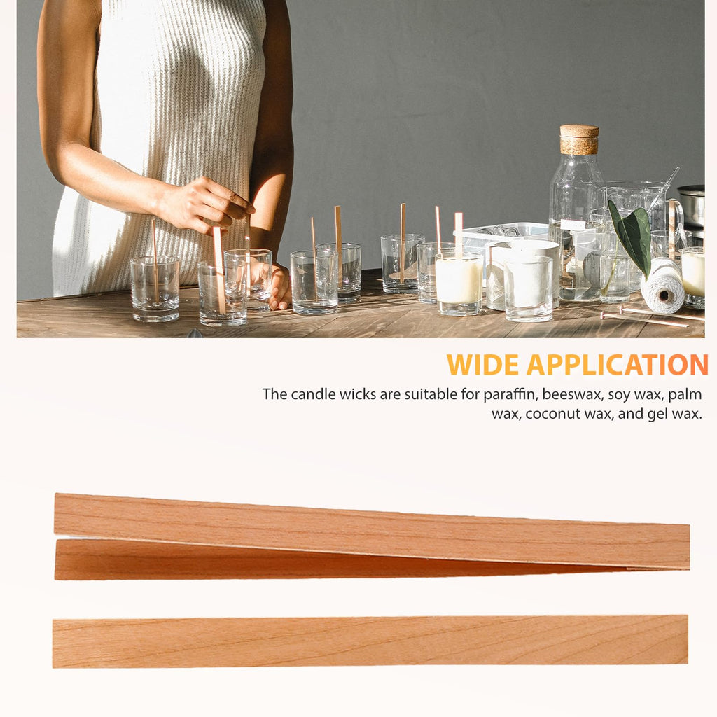 Cherry Wood Wicks 180 Candles per Pack L398