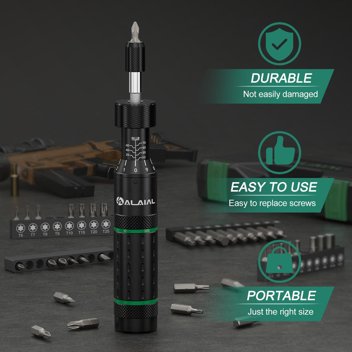 Inch-Pound Torque Screwdriver Kit Y433