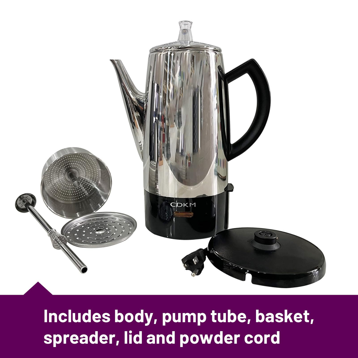 12-Cup Electric Percolator L4340