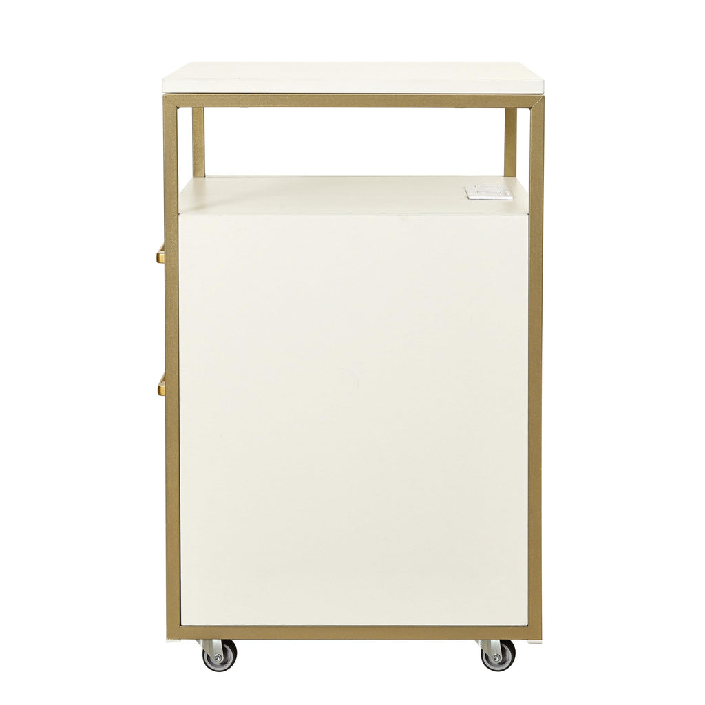 2 Drawer Rolling File Cabinet with Lock Z980