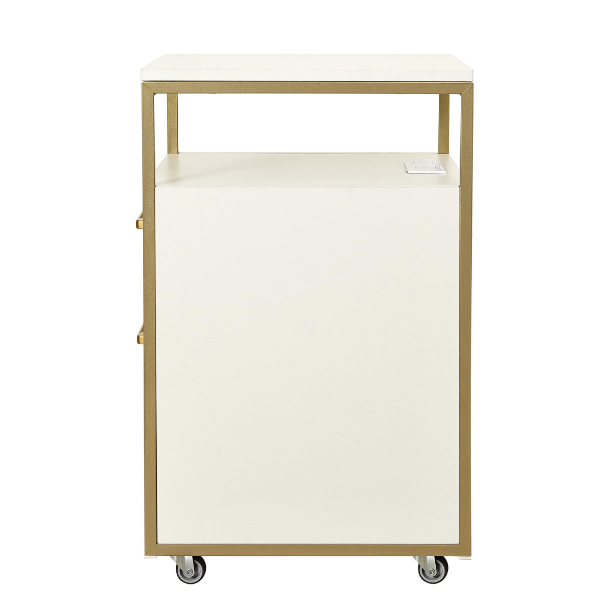 2 Drawer Rolling File Cabinet with Lock Z980