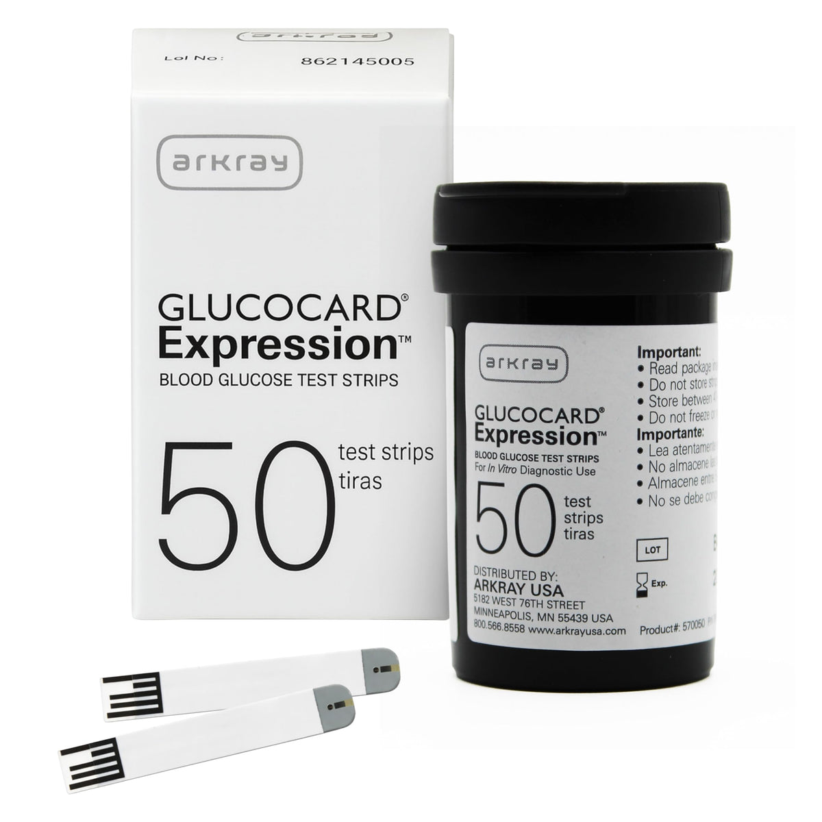 Glucose Test Strips, 50 Count R7192