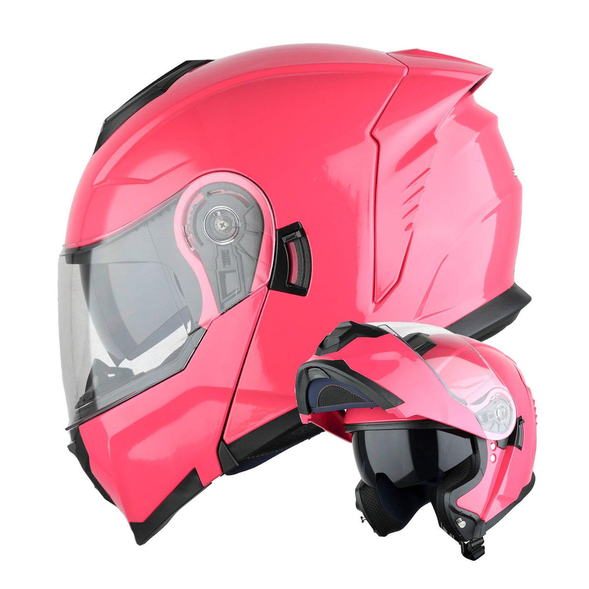 Modular Flip up Dual Visor Full Face Motorcycle Helmet A743