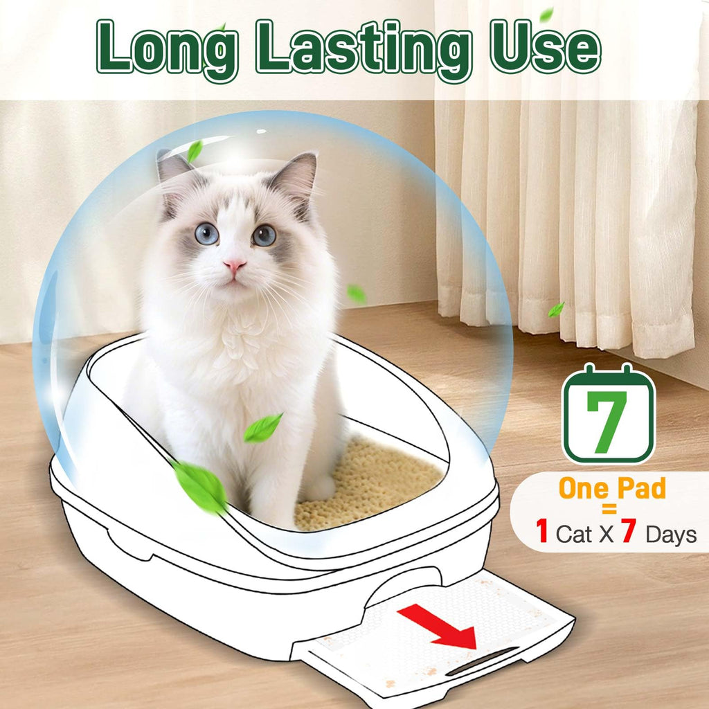 Super Absorbent Unscented Cat Litter Pads 70ct E290
