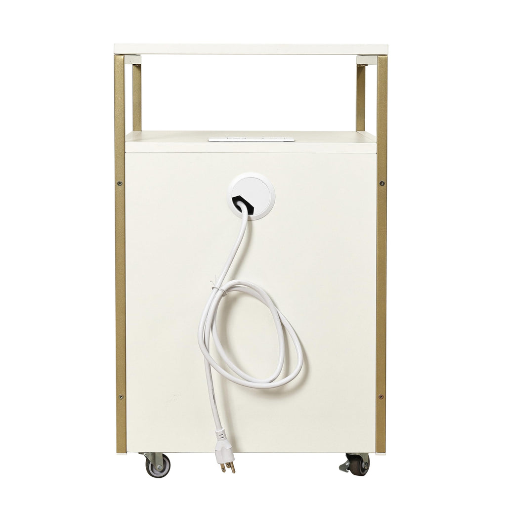 2 Drawer Rolling File Cabinet with Lock Z980