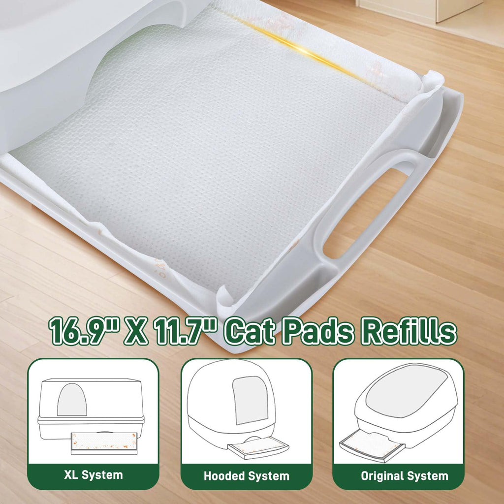 Super Absorbent Unscented Cat Litter Pads 70ct E290