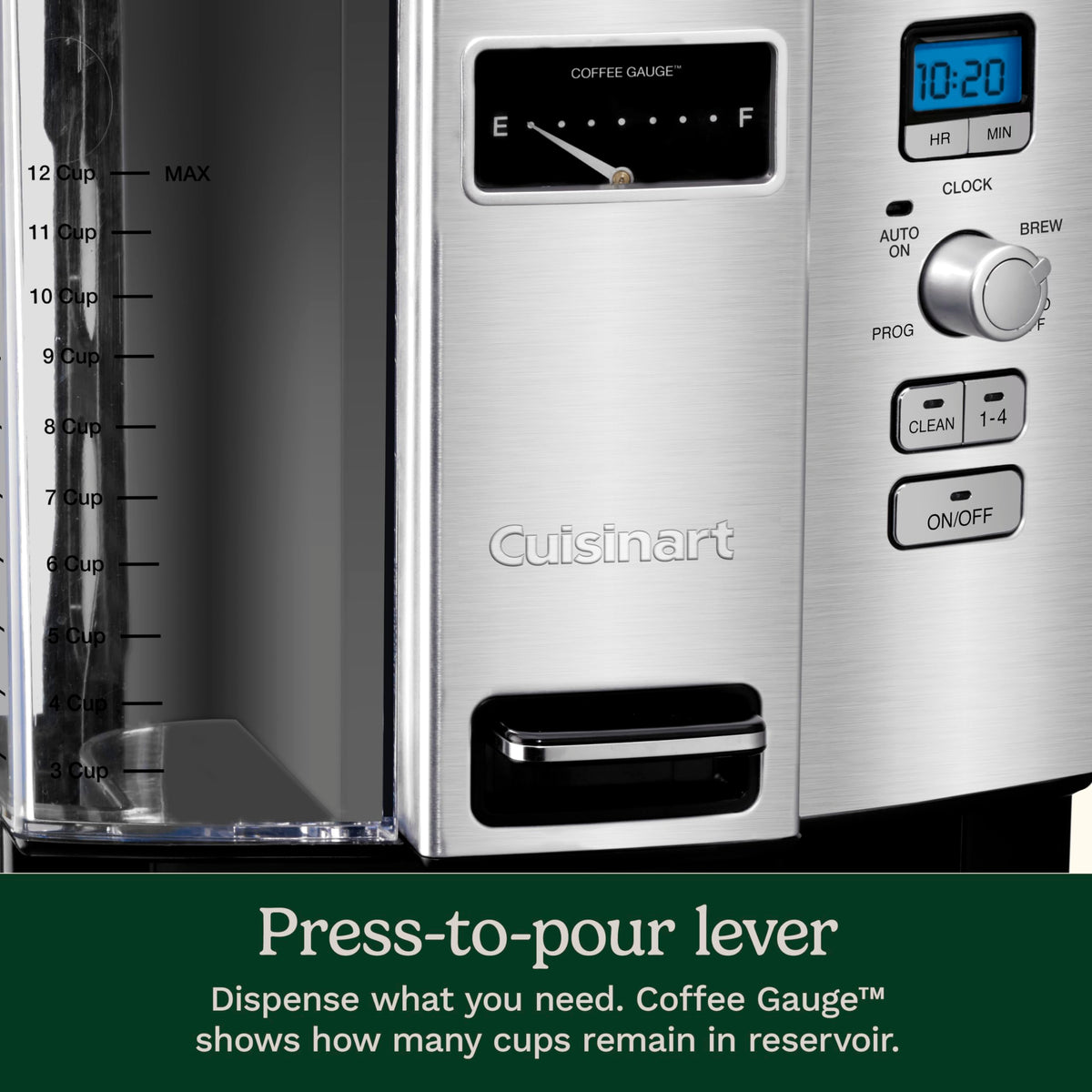 Programmable Self-Cleaning 12-cup Drip Coffee Maker P13566