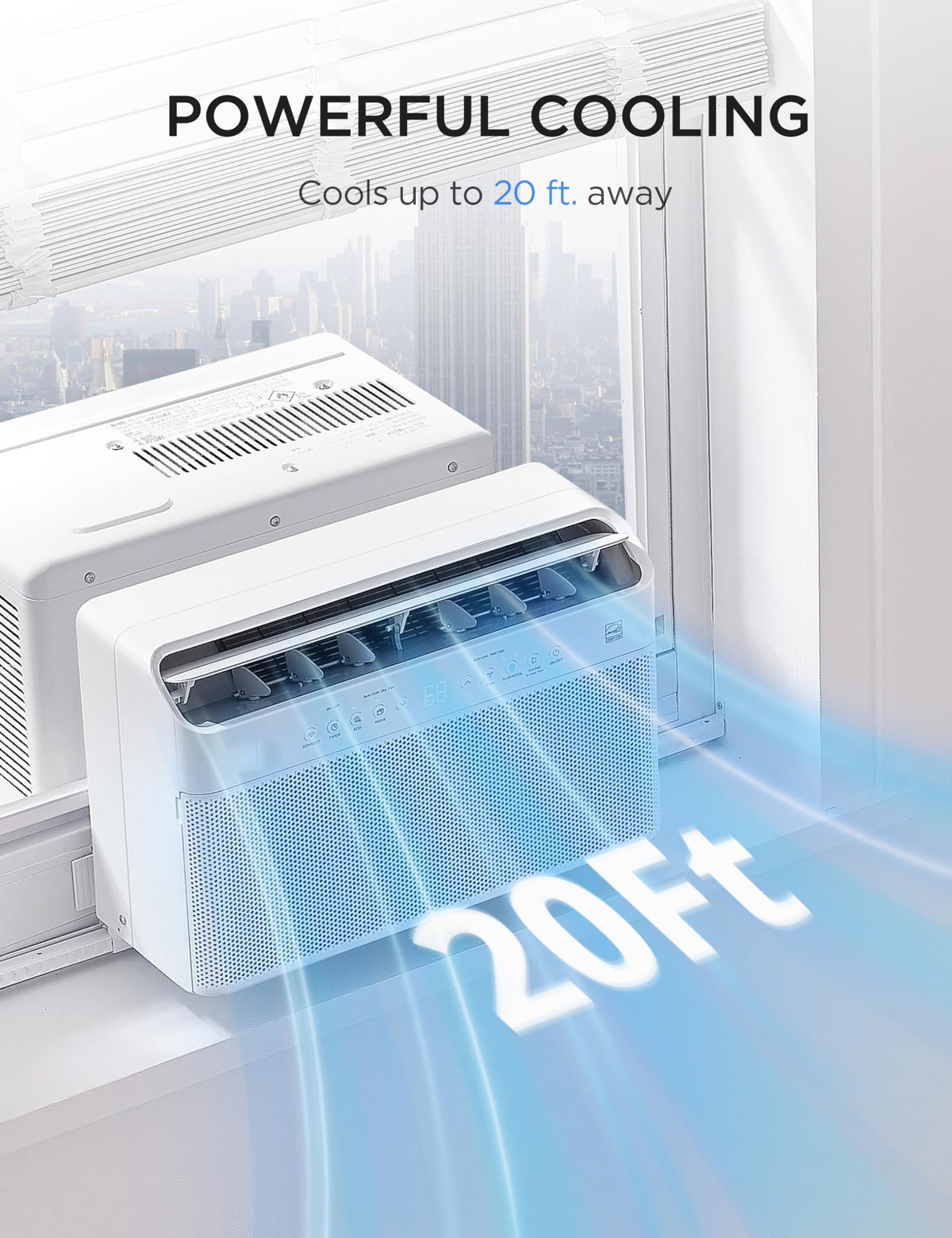 U-Shaped Window Air Conditioner X77420