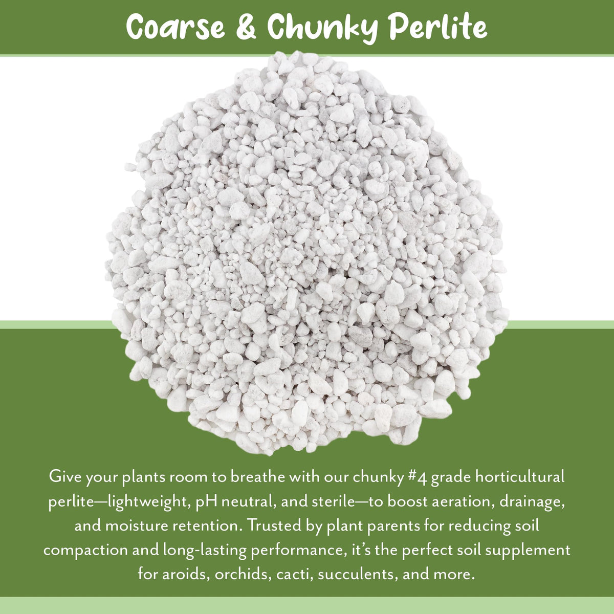 Coarse Perlite for Plants 30 Quarts I726808