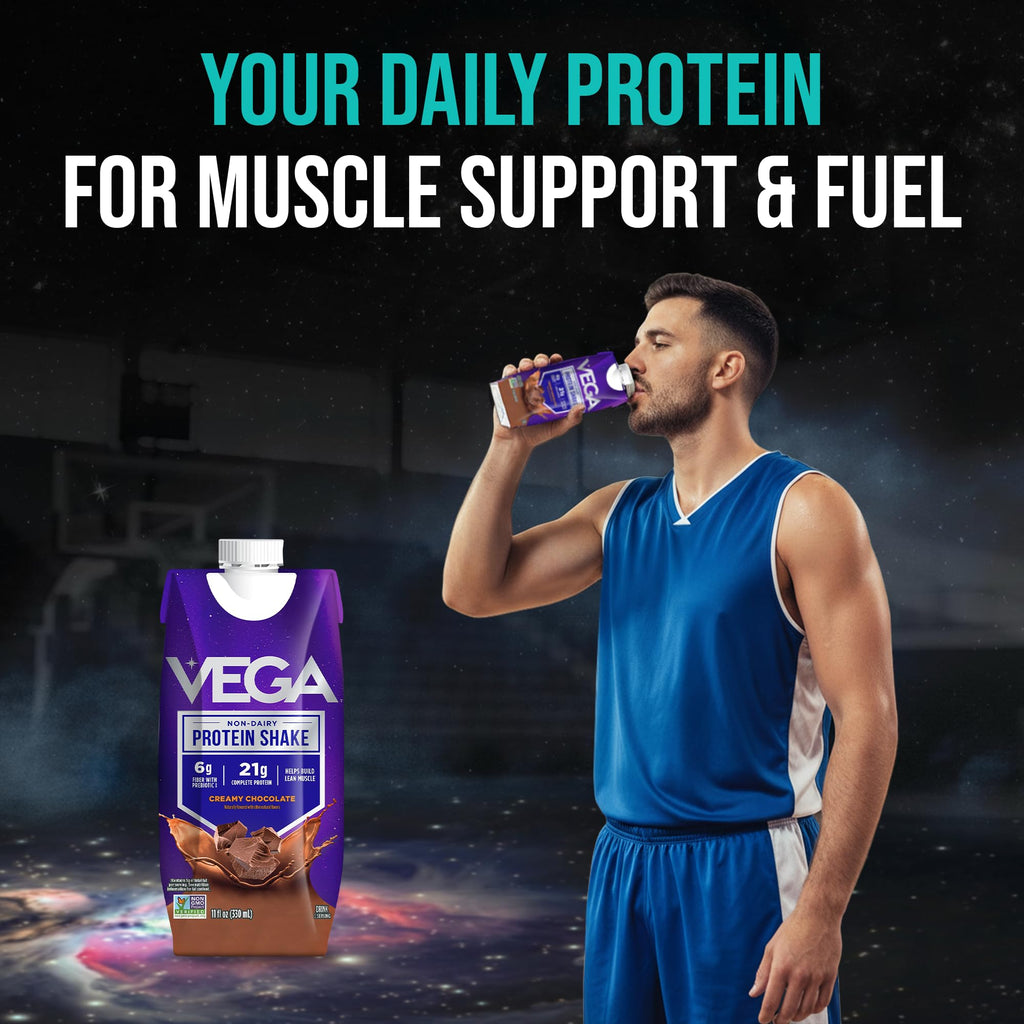 Creamy Chocolate Vegan Protein Shake 21g 330ml 12 Pack L588