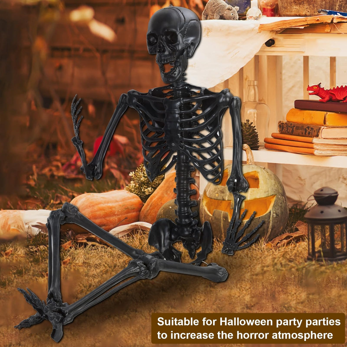 Life Size Posable Plastic Skeleton A92743