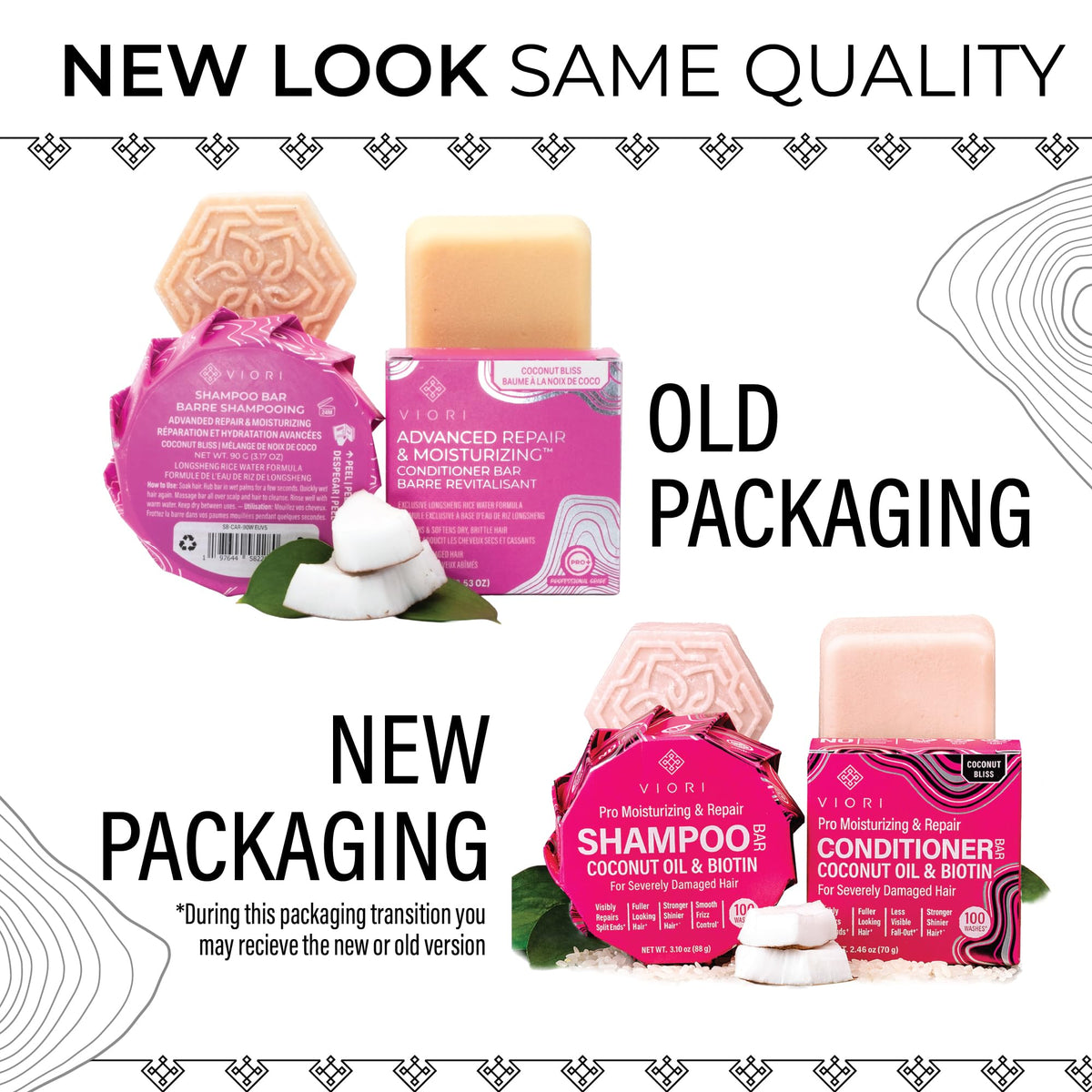 Coconut Repair Shampoo & Conditioner Set Z2611