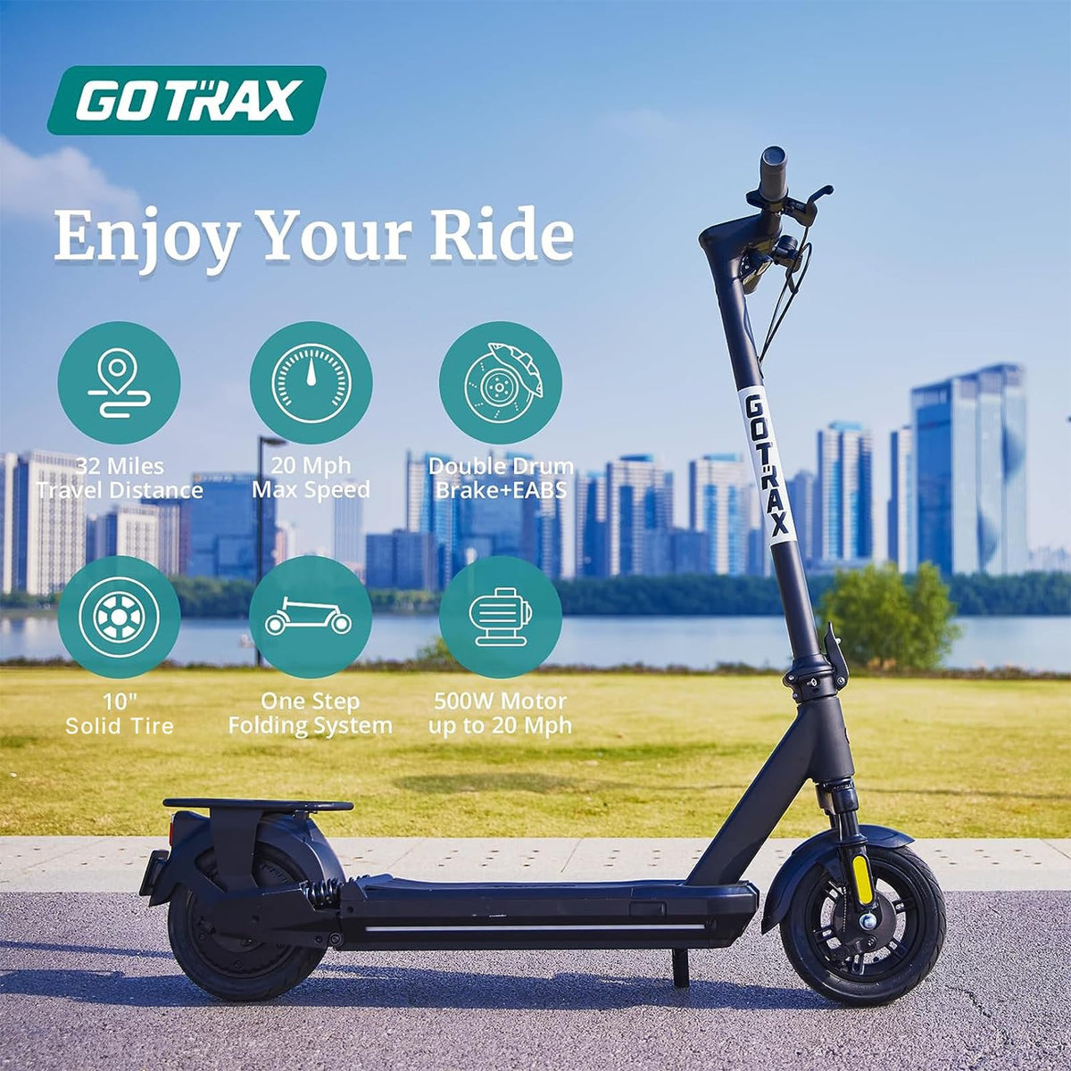 Electric Scooter with 10" Tire Y67007