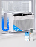 U-Shaped Window Air Conditioner X77420