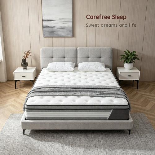 10 Inch Cooling Hybrid Full Mattress T58297
