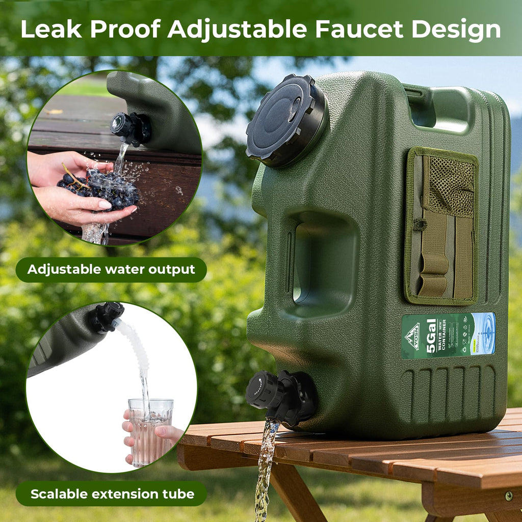 5 Gallon BPA Free Water Jug with Spigot P91734