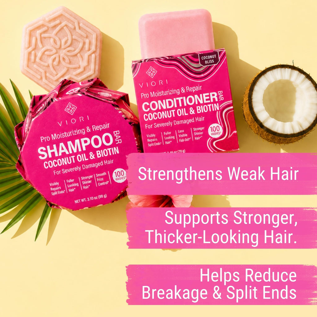 Coconut Repair Shampoo & Conditioner Set Z2611