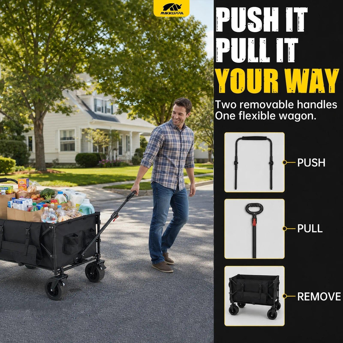 Folding Dog Wagon with Ramp D189