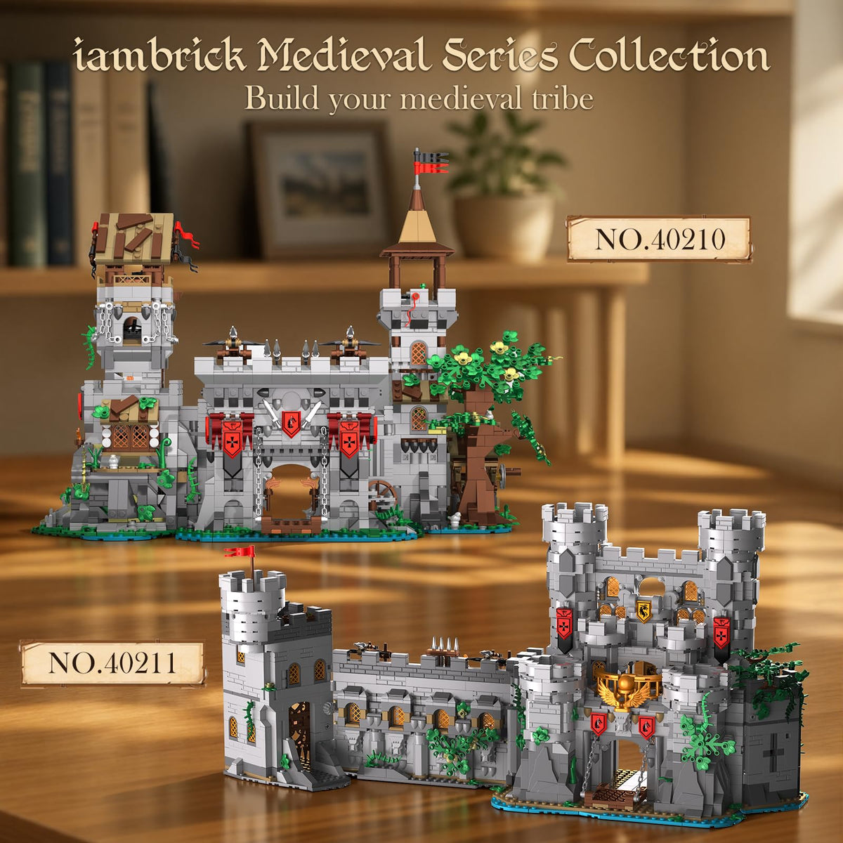 Building Set, 2 in 1 Architecture Model Kit Q378