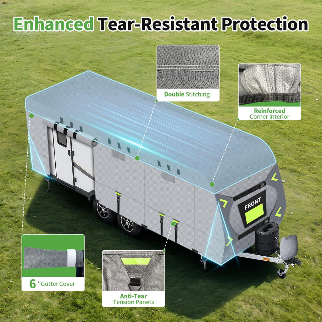 Heavy Duty 9 Layers RV Cover 14-16ft U43563