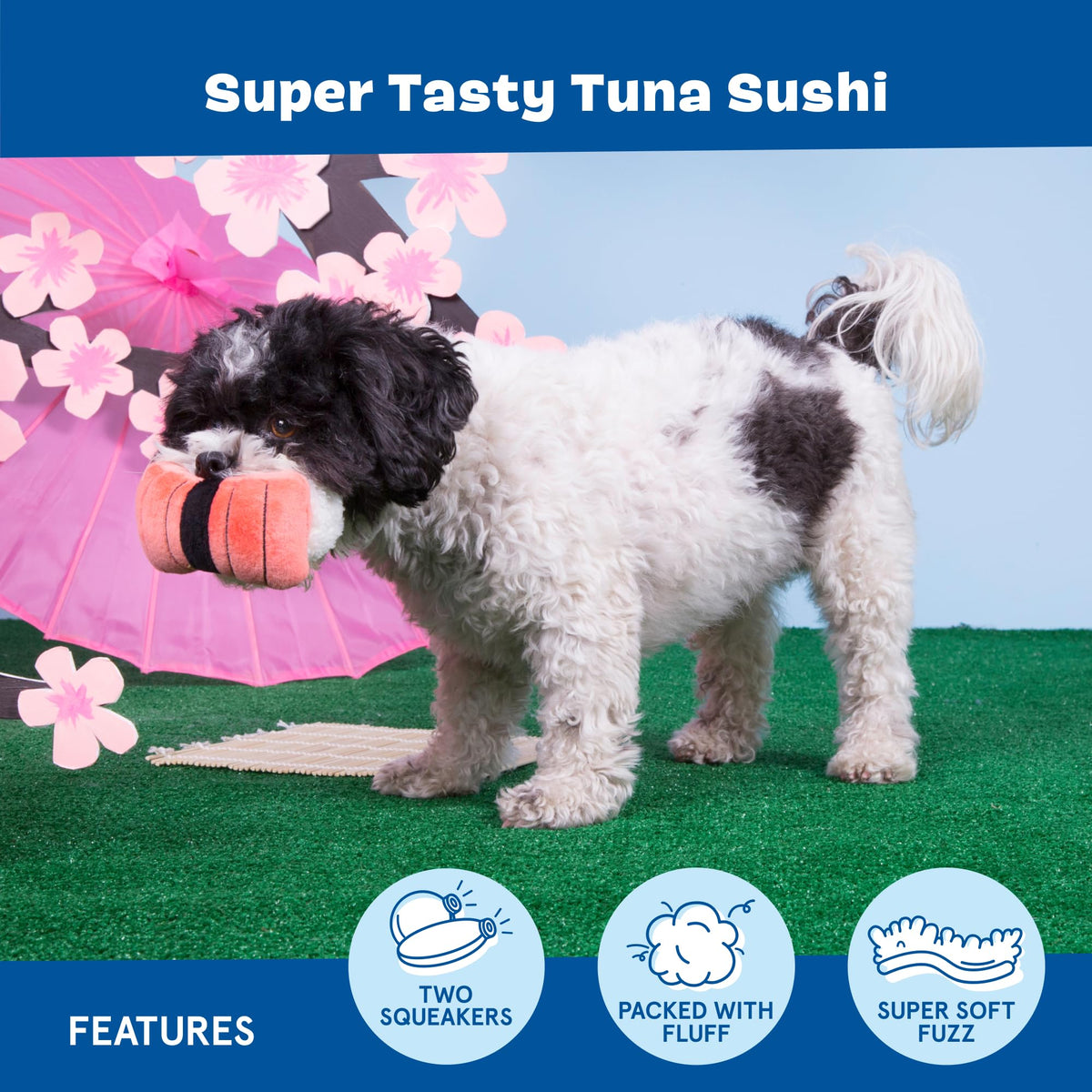 Tuna Sushi Dog Toy R3727