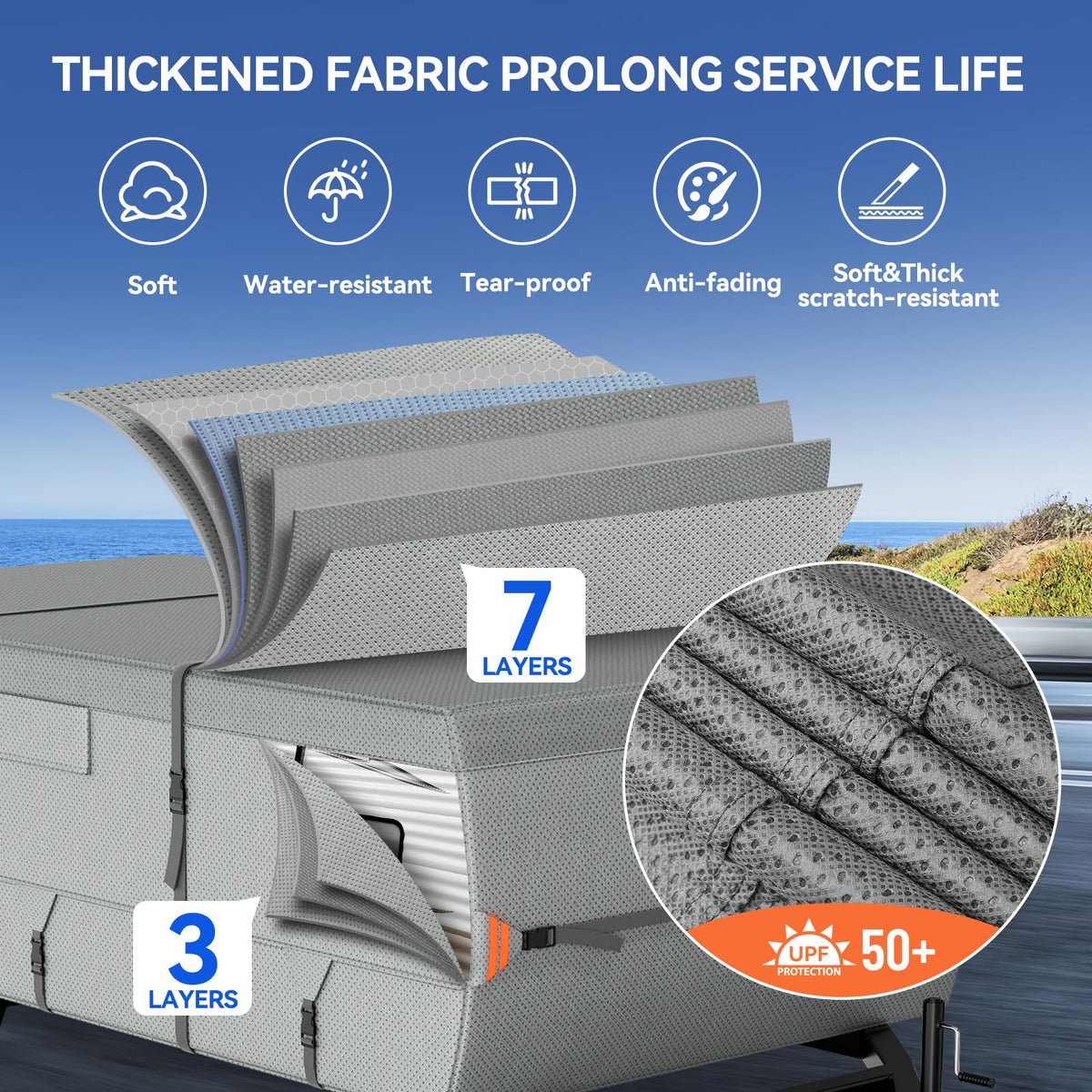 Non-Woven Pop Up Camper Folding Cover 14'-16' S113495