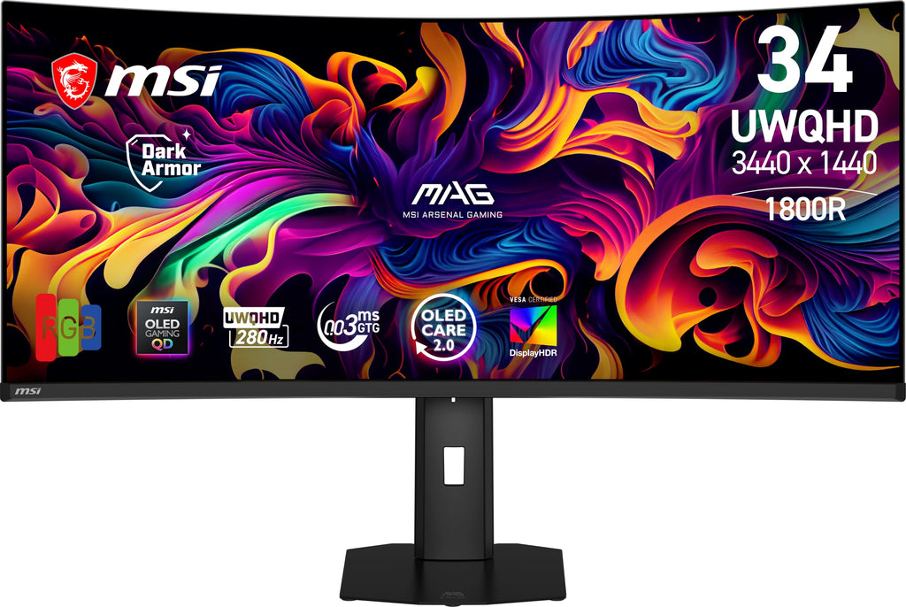 34" UWQHD QD-OLED Monitor S733653