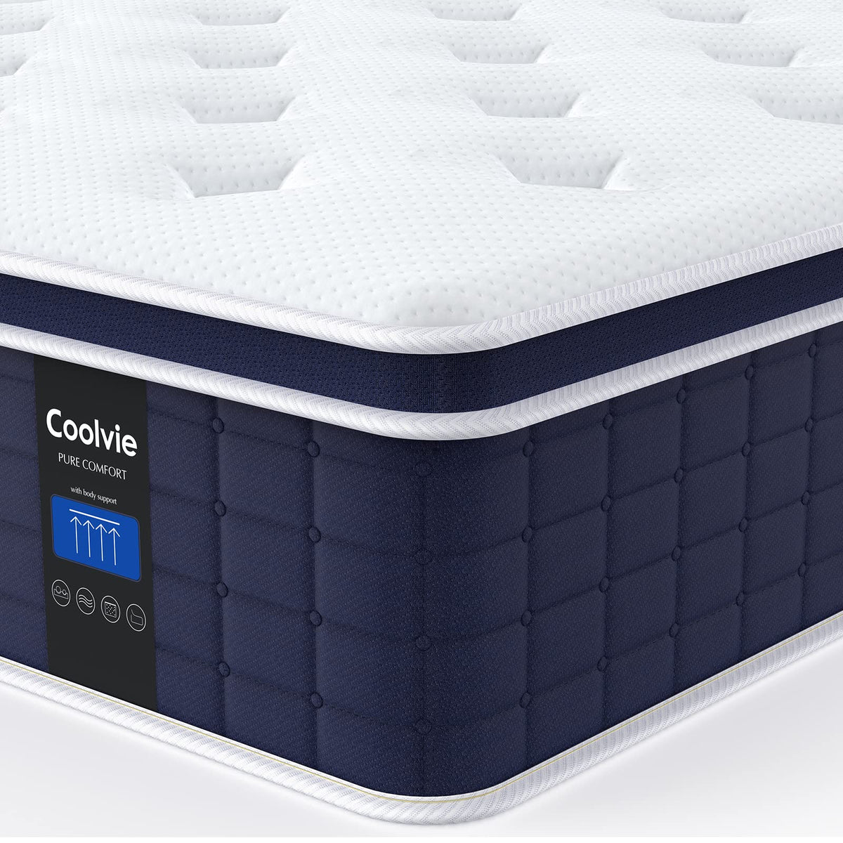 12 Inch Twin XL Medium Firm Mattress O979355