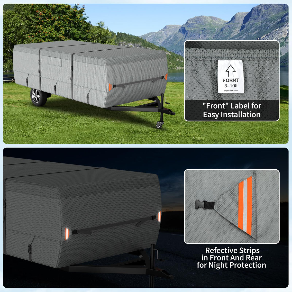 Non-Woven Pop Up Camper Folding Cover 14'-16' S113495