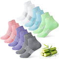 6 Pairs Thin Breathable Bamboo Ankle Socks G23281