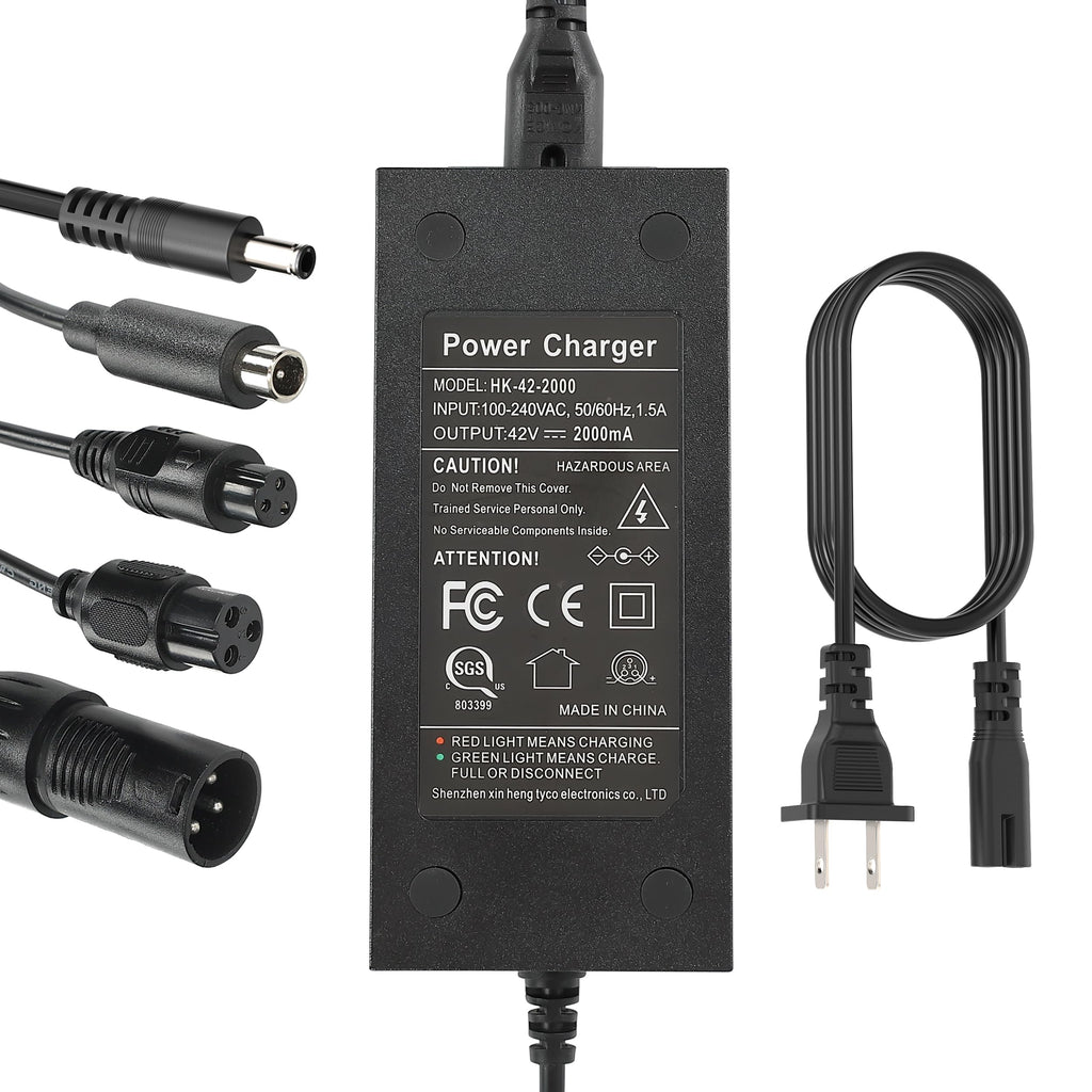 42V 2A Scooter Charger with 5 Types of Connectors S229724