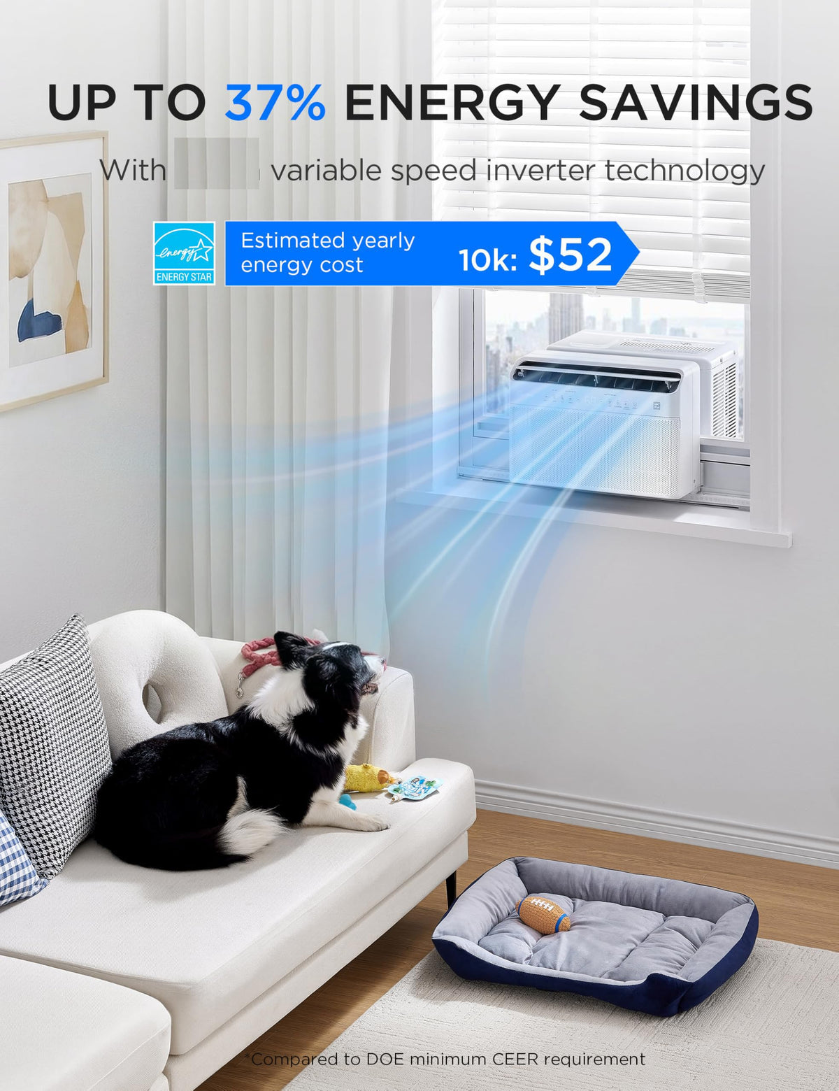 U-Shaped Window Air Conditioner X77420