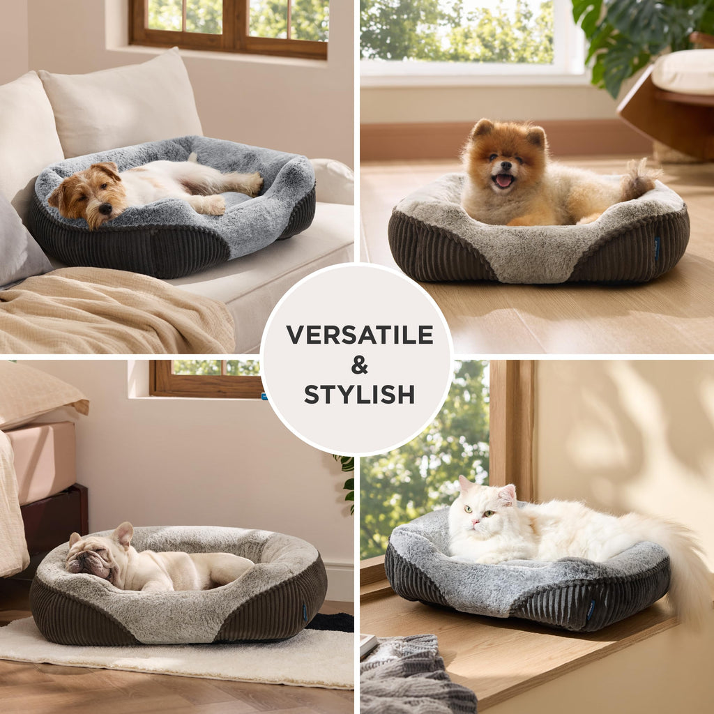 Washable Dog Bed Small Medium Size 25x21x7in D582