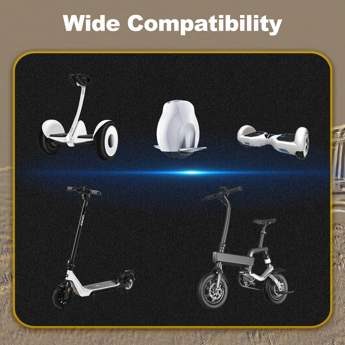 42V 2A Scooter Charger with 5 Types of Connectors S229724